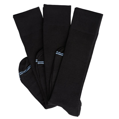Nyx 3-Pack - Black Dress Socks