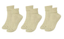 tittimitti® 100% Organic Combed Cotton Luxury Women's Socks 3-Pack. Made in Italy.