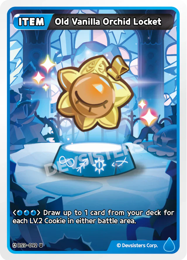 Old Vanilla Orchid Locket BS3-092 U | Uncommon Card