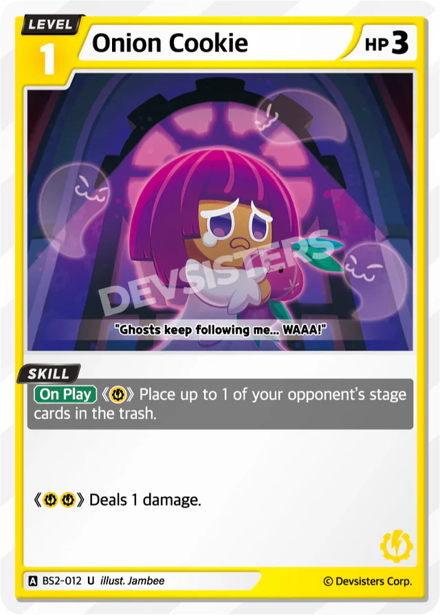 Onion Cookie BS2-012 U | Uncommon Card