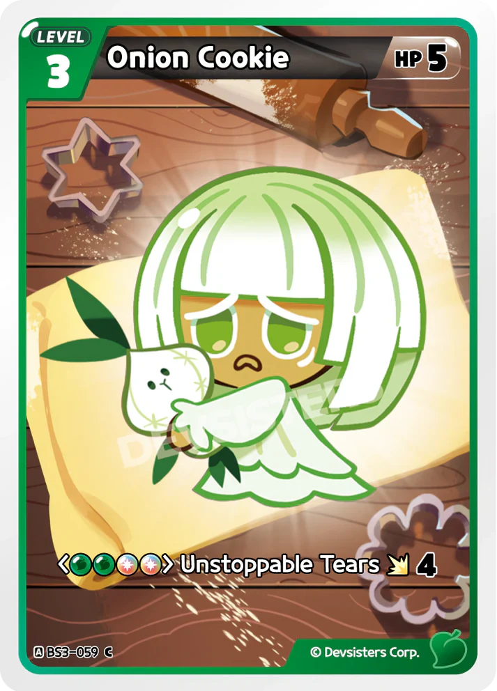Onion Cookie BS3-059 C  | Common Card