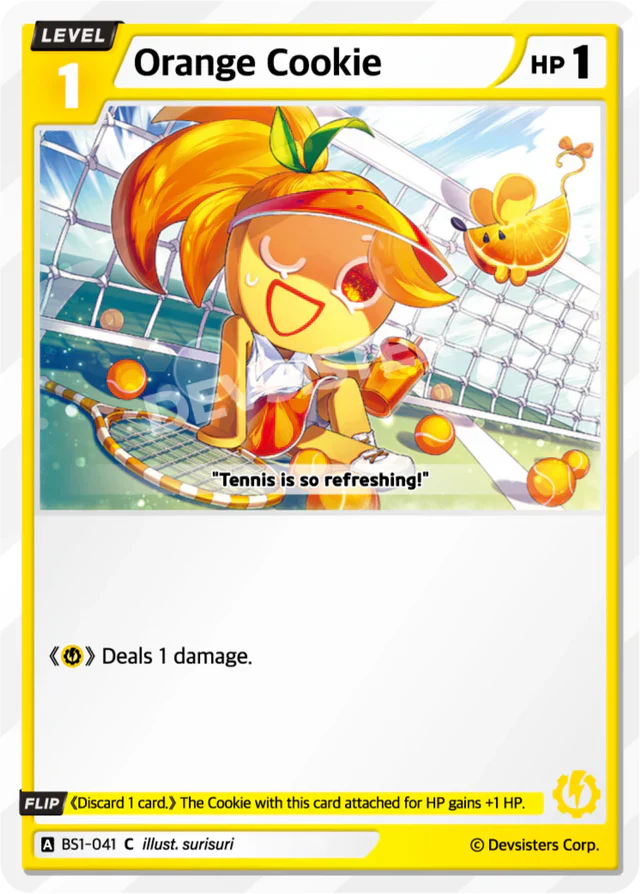 Orange Cookie BS1-041 C | Common Card