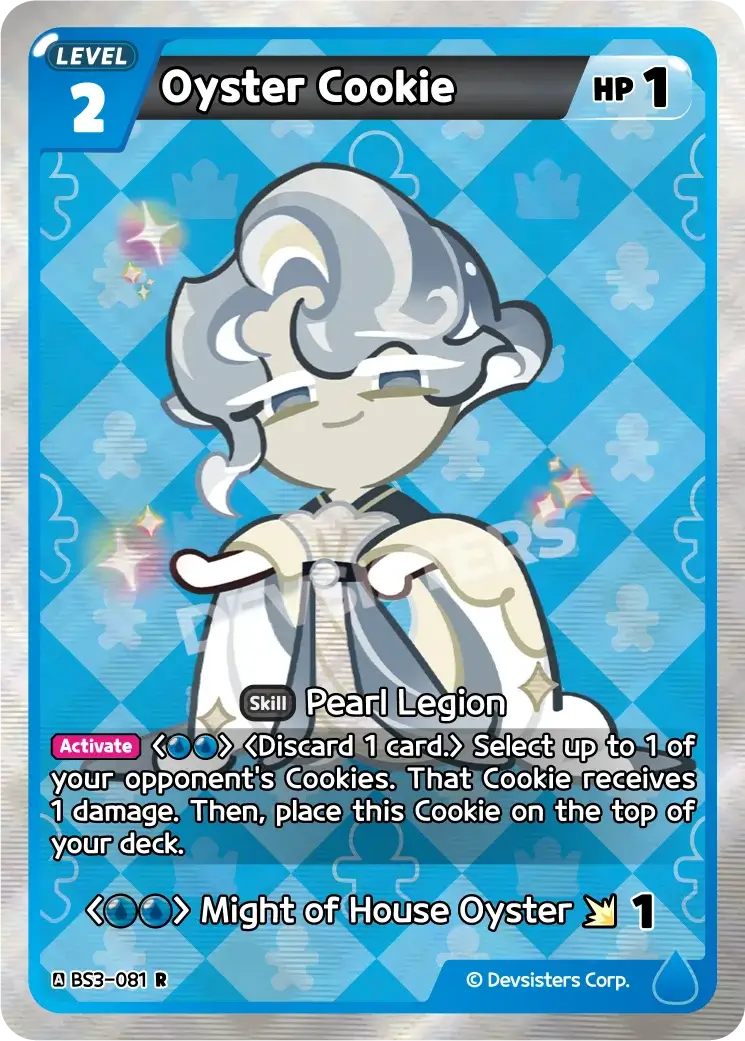 Oyster Cookie BS3-081 R | Rare Card