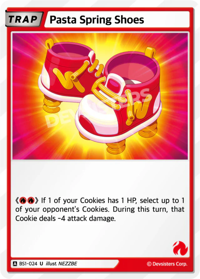 Pasta Spring Shoes BS1-024 U | Uncommon Card