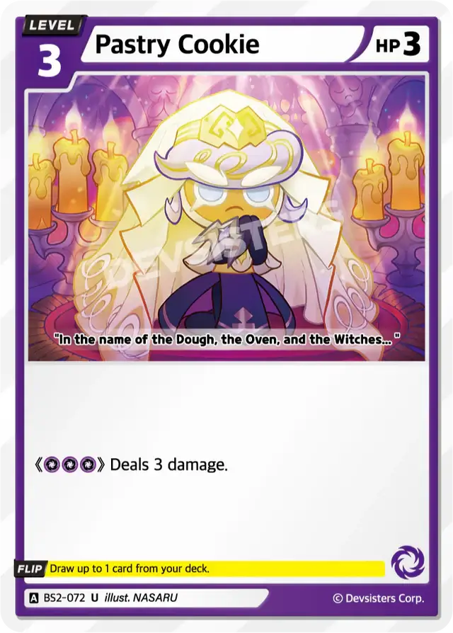 Pastry Cookie BS2-072 U | Uncommon Card