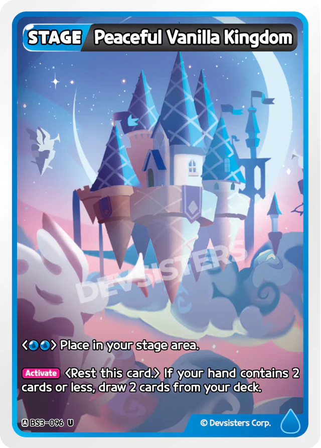 Peaceful Vanilla Kingdom BS3-06 U | Uncommon Card