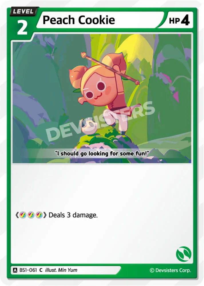 Peach Cookie BS1-061 C | Common Card