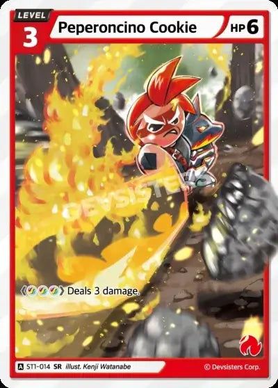 Peperoncino Cookie ST1-014 SR | Super Rare Card
