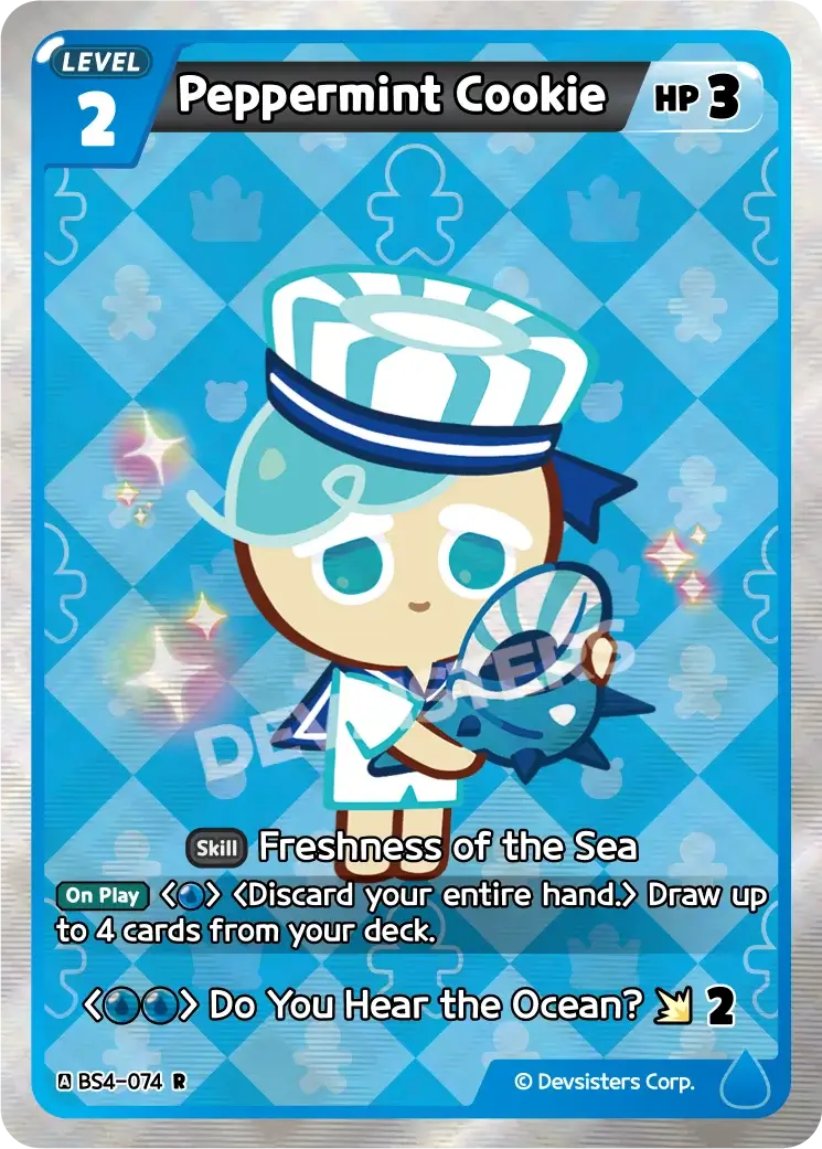Peppermint Cookie BS4-074 R | Rare Card