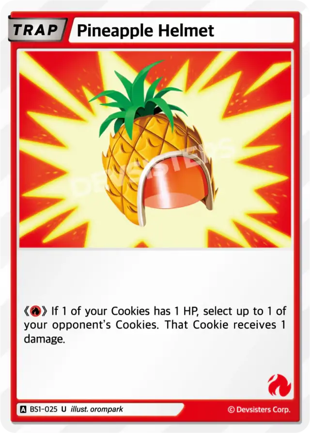 Pineapple Helmet BS1-025 U | Uncommon Card