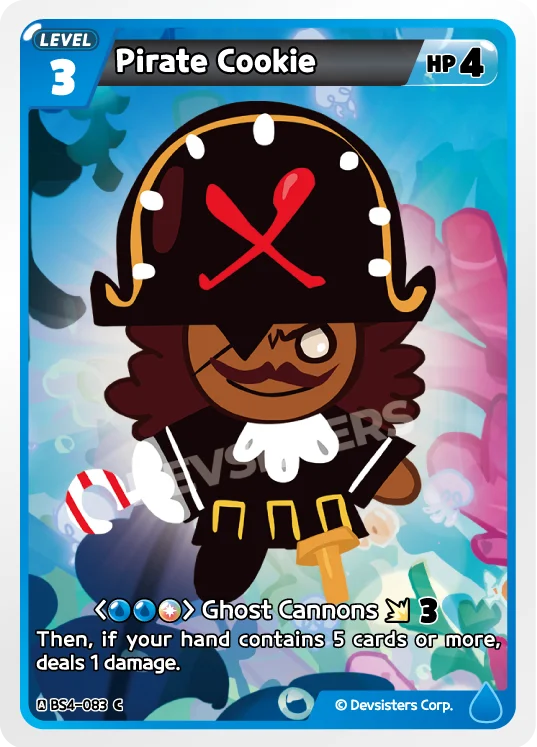 Pirate Cookie BS4-083 C | Common Card
