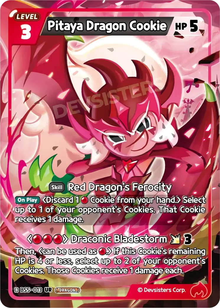Pitaya Dragon Cookie BS5-013 UR | Ultra Rare Card