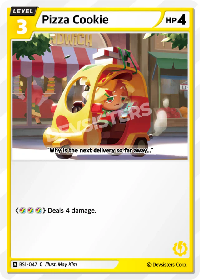 Pizza Cookie BS1-047 C | Common Card