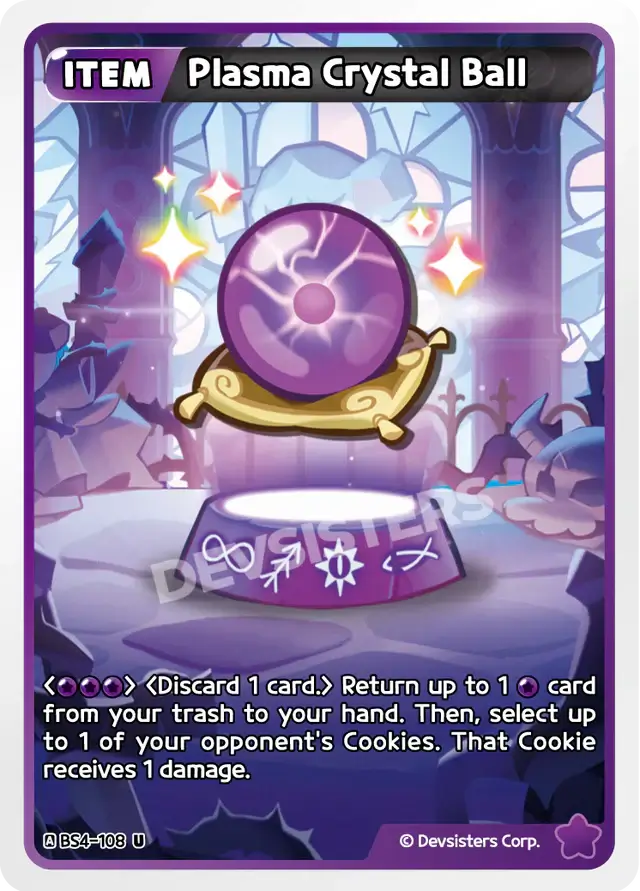 Plasma Crystal Ball BS4-108 U | Uncommon Card