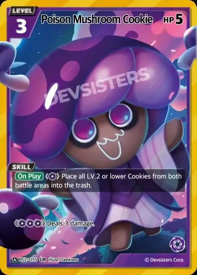 Poison Mushroom Cookie BS2-055 UR | Ultra Rare Card