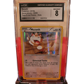 Pokemon Meowth 2016 53/83 CGC 8