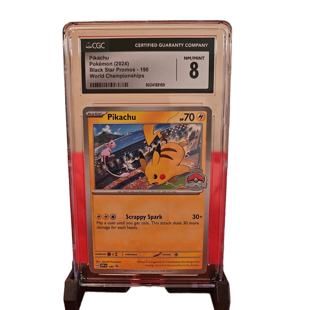 Pokemon Pikachu 2024 190 CGC 8