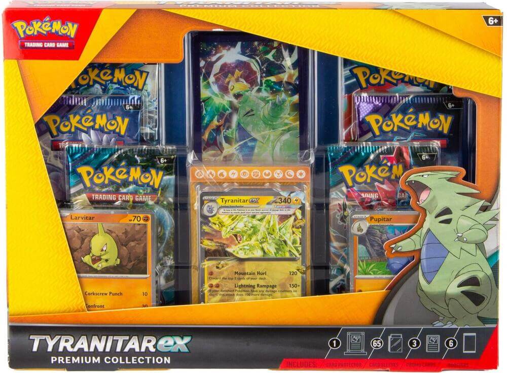 Pokémon Tyranitar Ex Box Premium Collection
