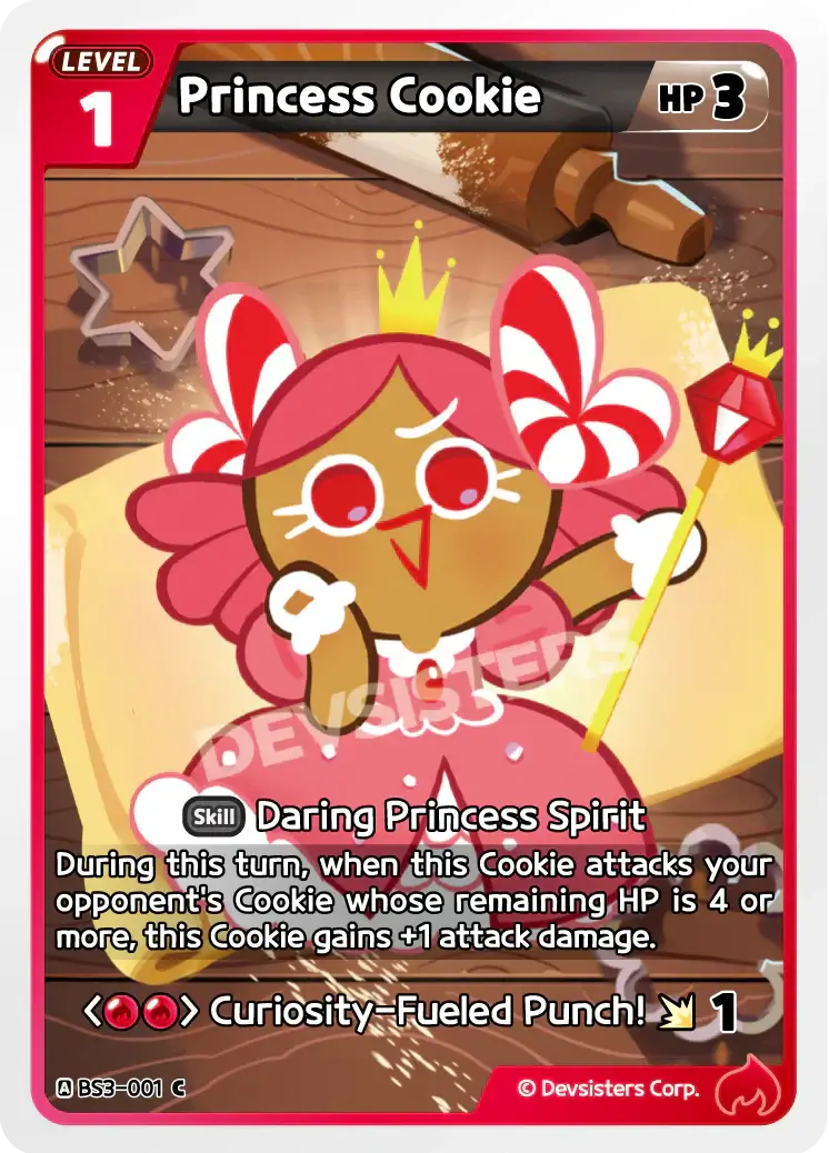 Princess Cookie BS3-001 C | Common Card