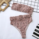 High Waist Bikini Black Swimwear