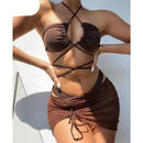 Halter Bikinis Set