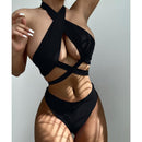 Halter Bikinis Set
