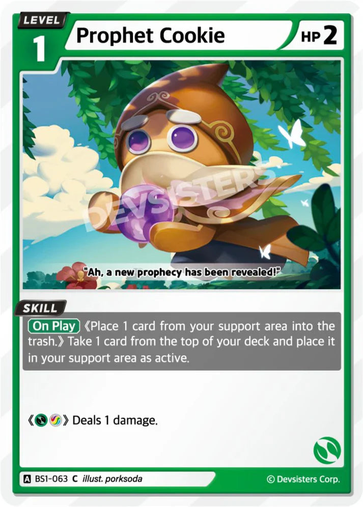 Prophet Cookie BS1-063 C | Common Card