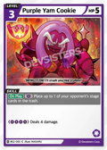 Purple Yam Cookie BS2-065 C | Common Card