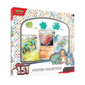 Pokémon TCG: Scarlet & Violet—151 Poster Collection – Includes 3 Booster Packs & Kanto Region Poster