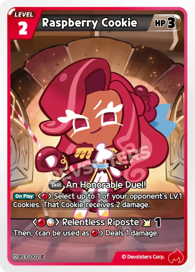 Raspberry Cookie BS3-002 C | Common Card