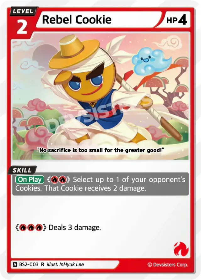 Rebel Cookie BS2-003 R | Rare Card