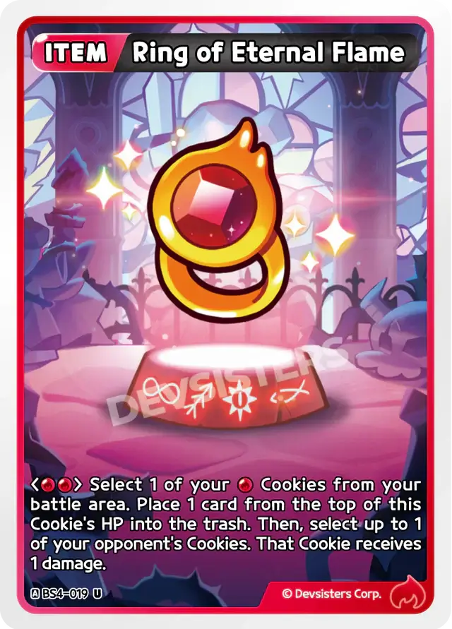 Ring of Eternal Flame BS4-019 U | Uncommon Card