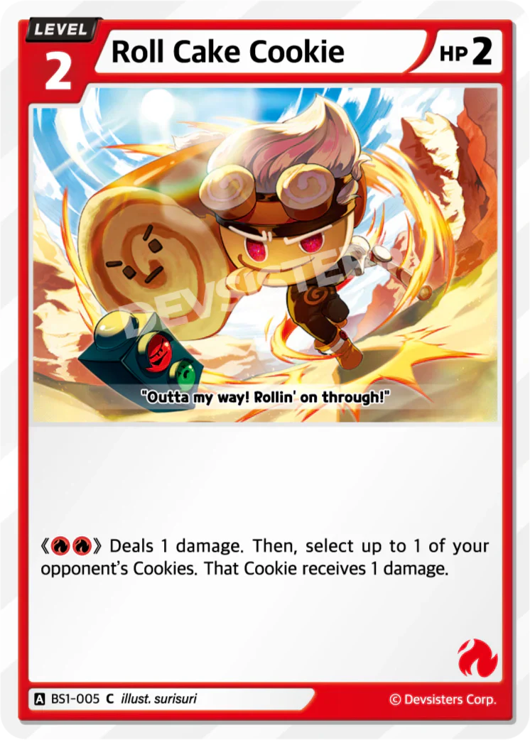 Roll Cake Cookie BS1-005 C | Common Card