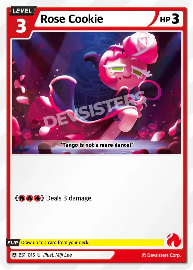 Rose Cookie BS1-015 C | Common Card