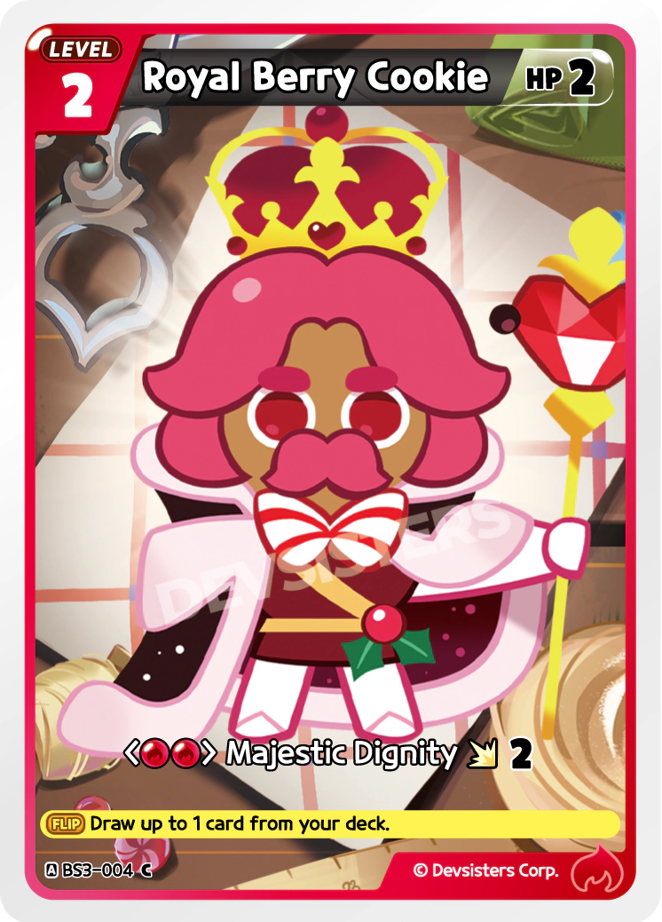 Royal Berry Cookie BS3-004 C | Common Card