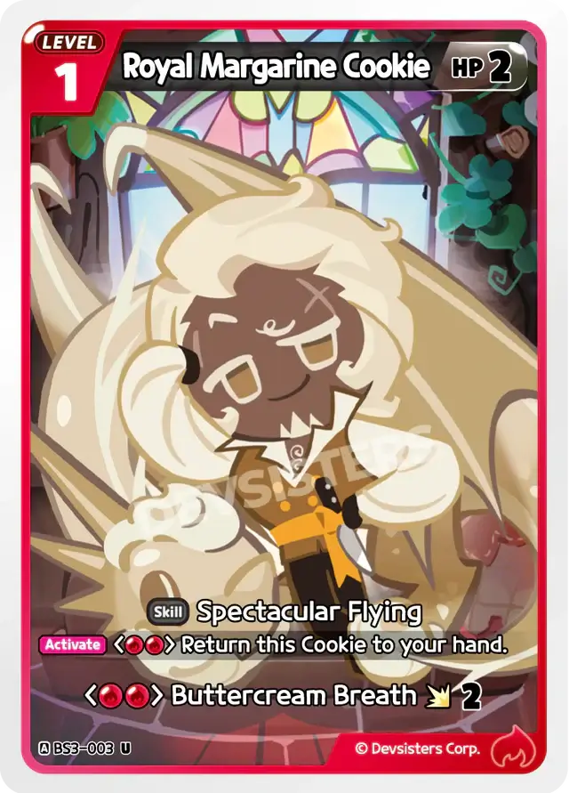 Royal Margarine Cookie BS3-003 U | Uncommon Card