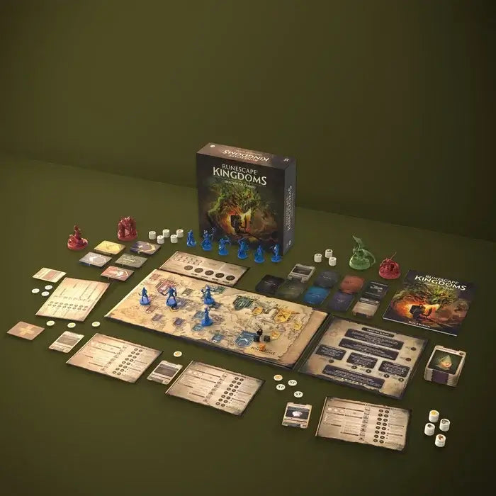 RuneScape Kingdoms: Shadow of Elvarg – Core Game | 1–5 Player Cooperative Adventure Board Game