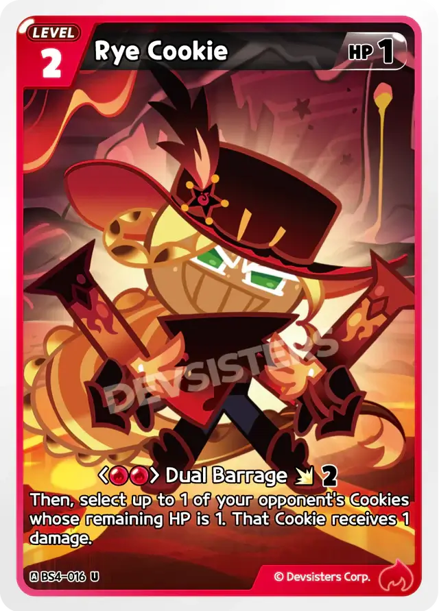 Rye Cookie BS4-16 U | Uncommon Card
