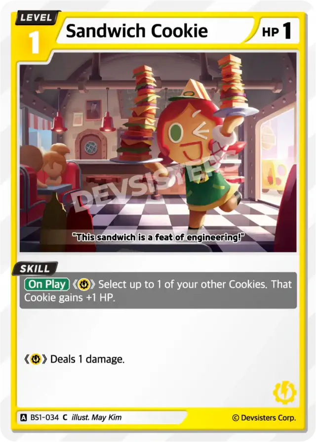 Sandwich Cookie BS1-034 C | Common Card