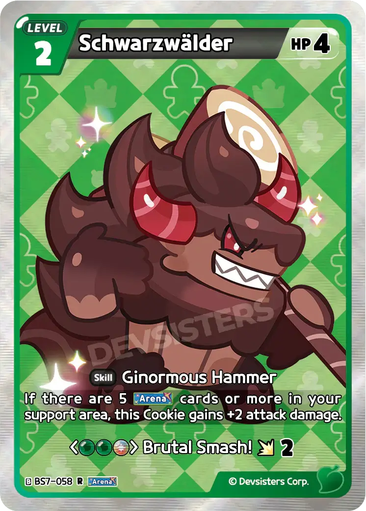 Schwarzwalder BS7-058 R | Rare Card