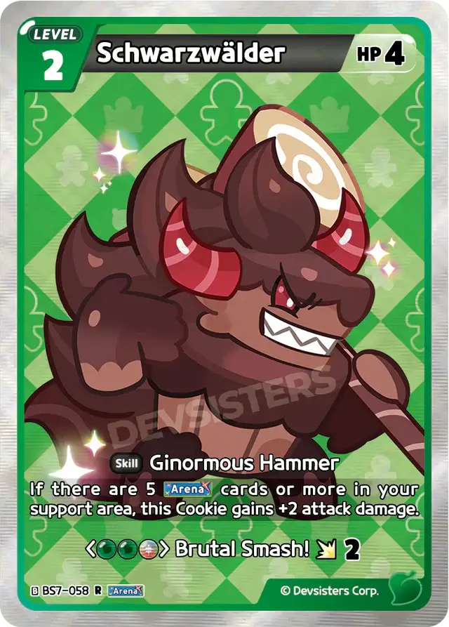 Schwarzwalder BS7-058 R | Rare Card