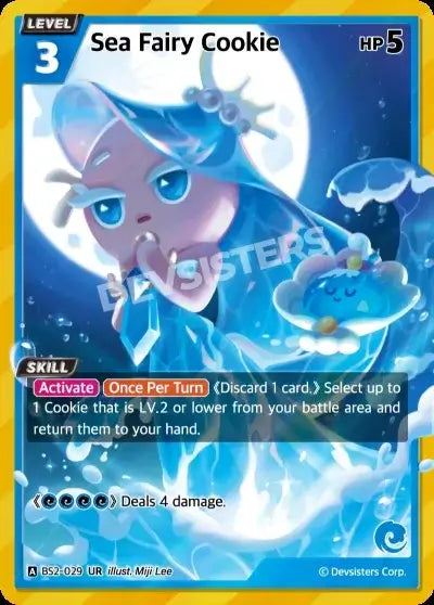 Sea Fairy Cookie BS2-029 UR | Ultra Rare Card