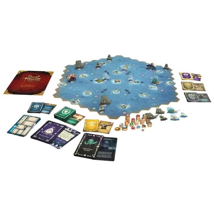 Sea of Thieves: Voyage of Legends – Board Game | 2–4 Player Pirate Adventure by Steamforged Games