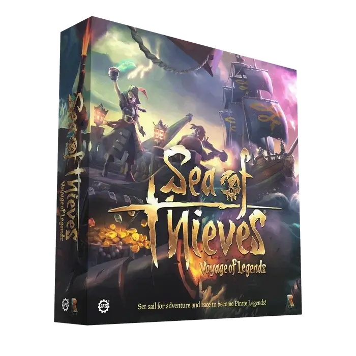Sea of Thieves: Voyage of Legends – Board Game | 2–4 Player Pirate Adventure by Steamforged Games