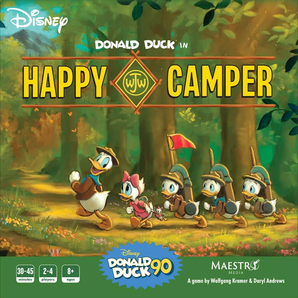 Disney Donald Duck in Happy Camper Table Top Family Game