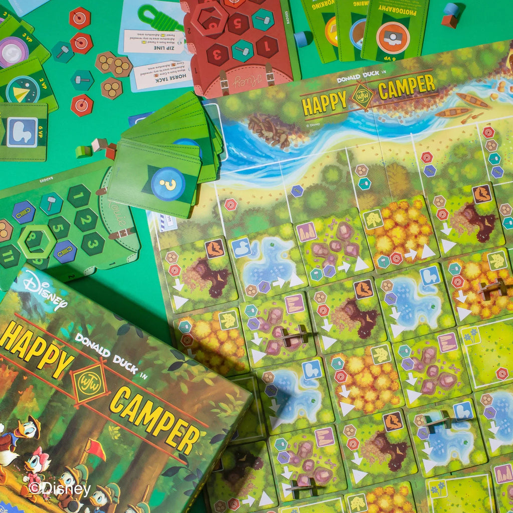 Disney Donald Duck in Happy Camper Table Top Family Game
