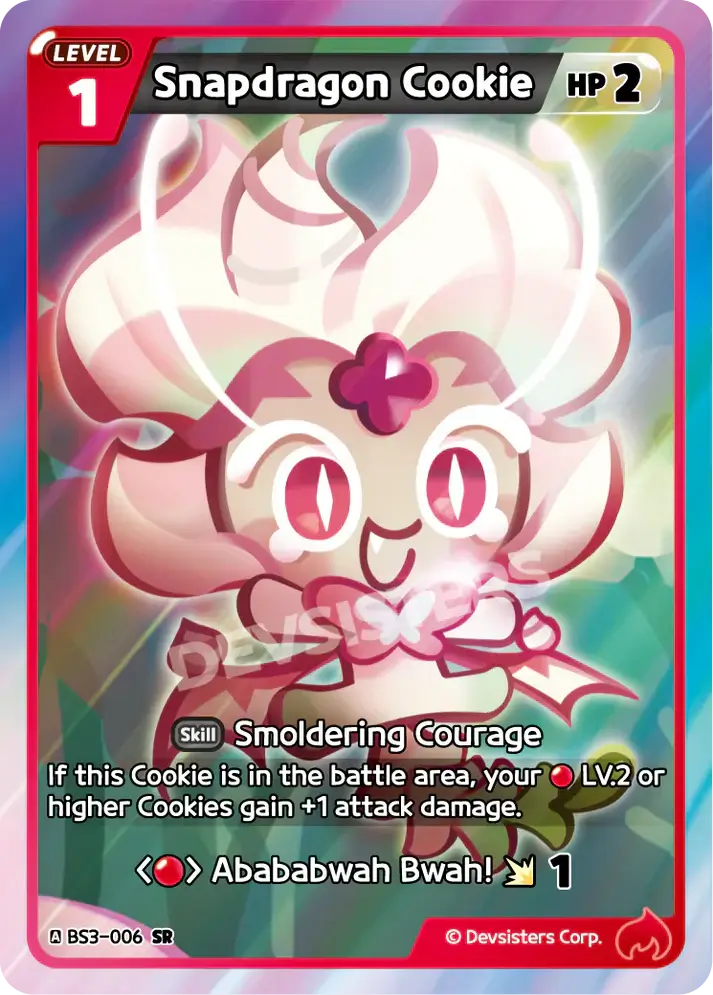 Snapdragon Cookie BS3-006 SR | Super Rare Card