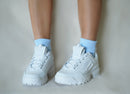 tittimitti® 100% Organic Combed Cotton Luxury Women's Socks 3-Pack. Made in Italy.