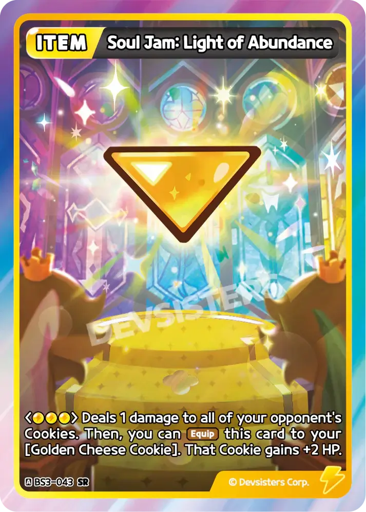 Soul Jam Light of Abundance BS3-043 SR | Super Rare Card