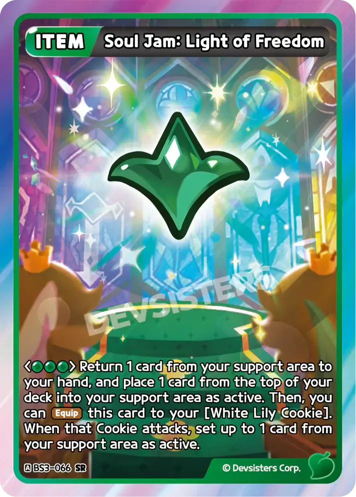 Soul Jam Light of Freedom BS3-066 SR | Super Rare Card